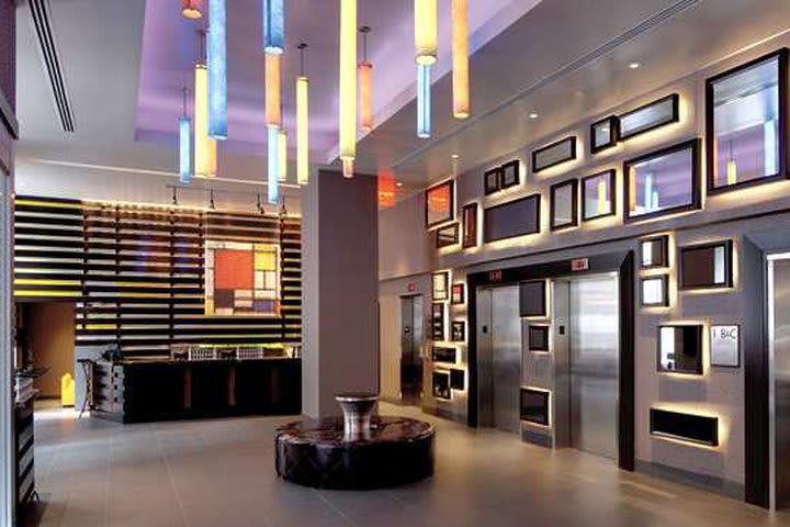 Lobby del hotel Hilton Fashion District