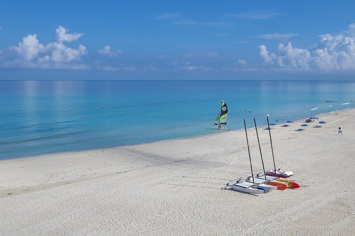 Panorama of the beach