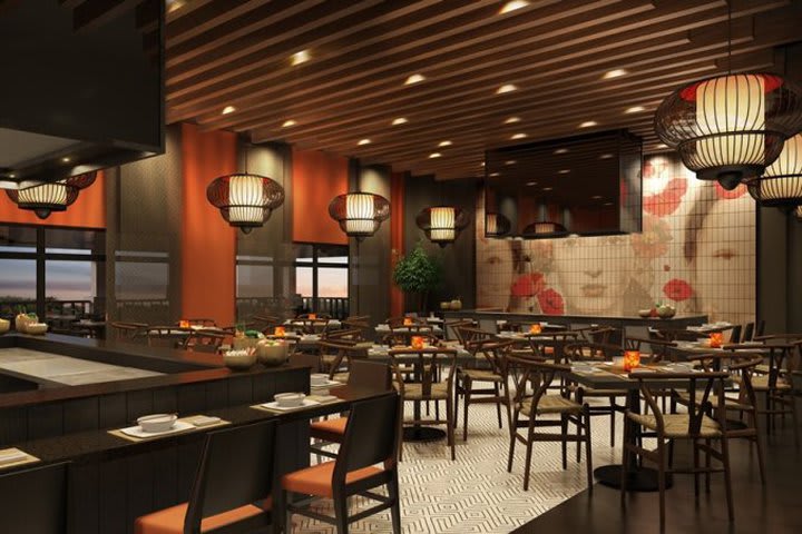 Interior del restaurante Himitsu