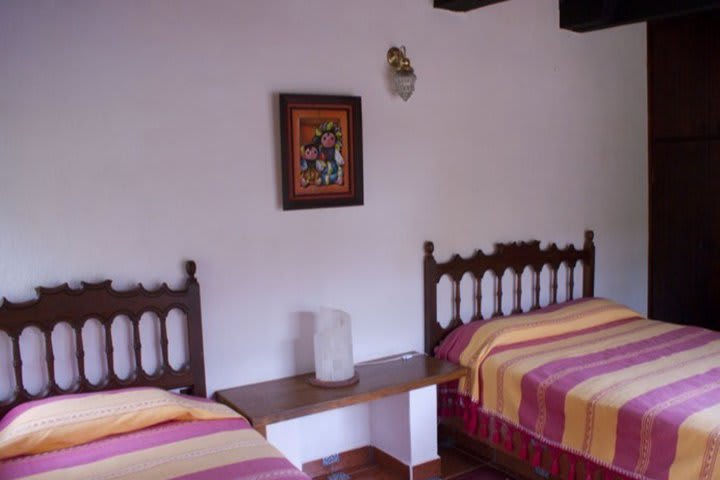 Room with two beds