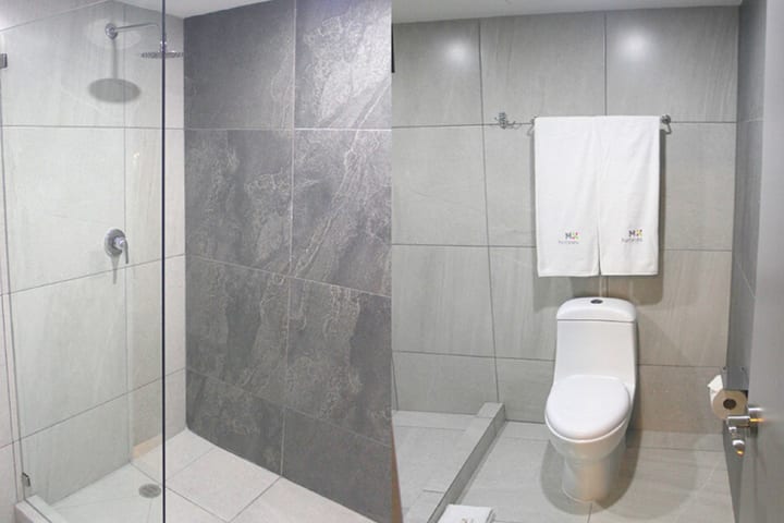 Baño privado con ducha