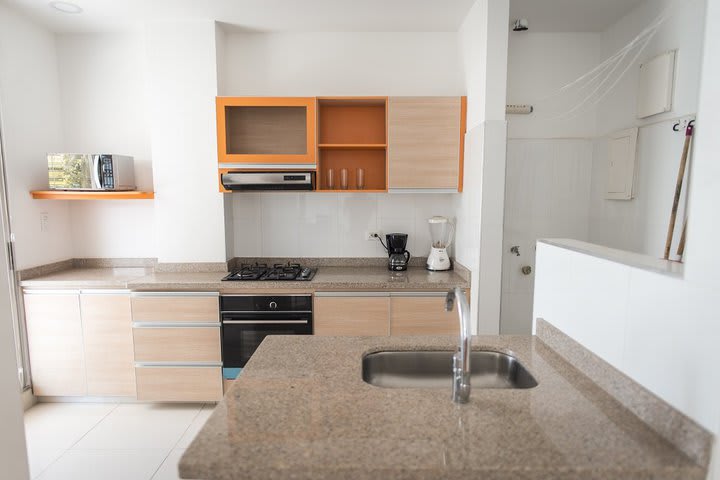 Cocina de una de las habitaciones