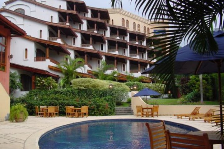 Outdoor pool at The Alta Hotel in Costa Rica