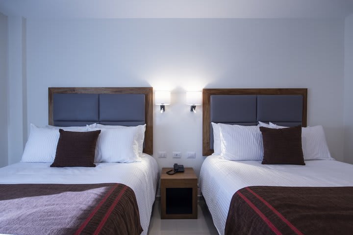 Preferential double guest room