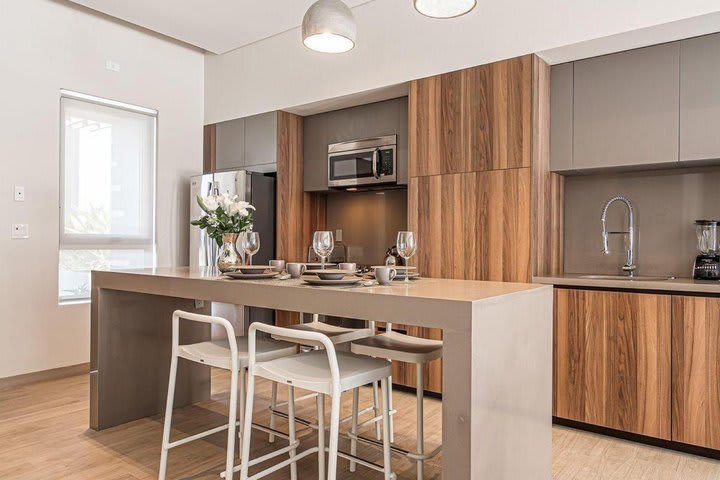 Kitchen in El Edén residence