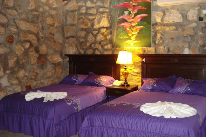 Junior suite en la Hacienda Tepich Casa Vargas