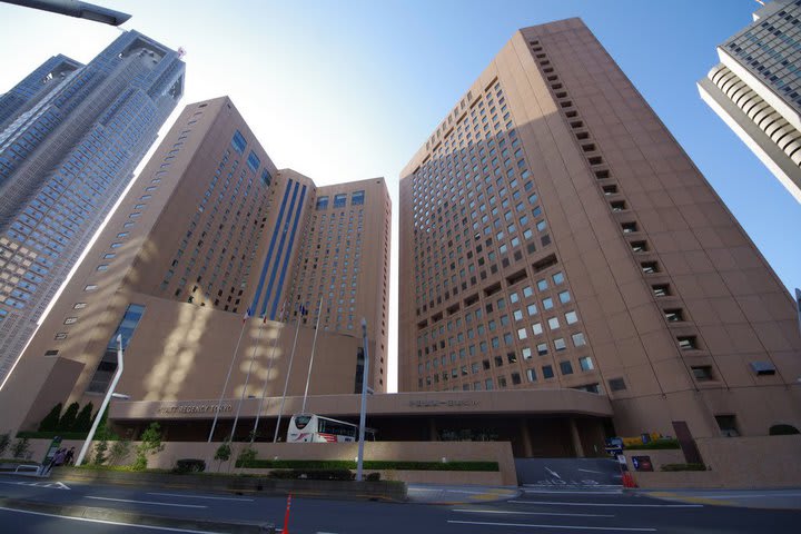 Hyatt Regency Tokyo, enfrente del Parque Central Shinjuku