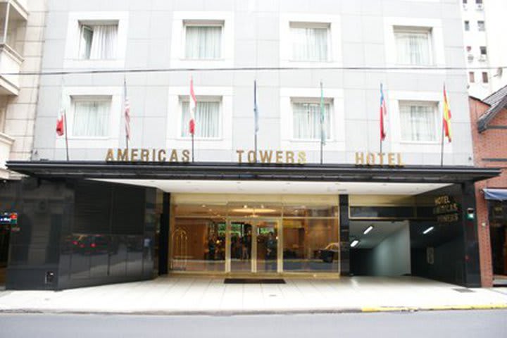 Fachada del hotel Americas Towers