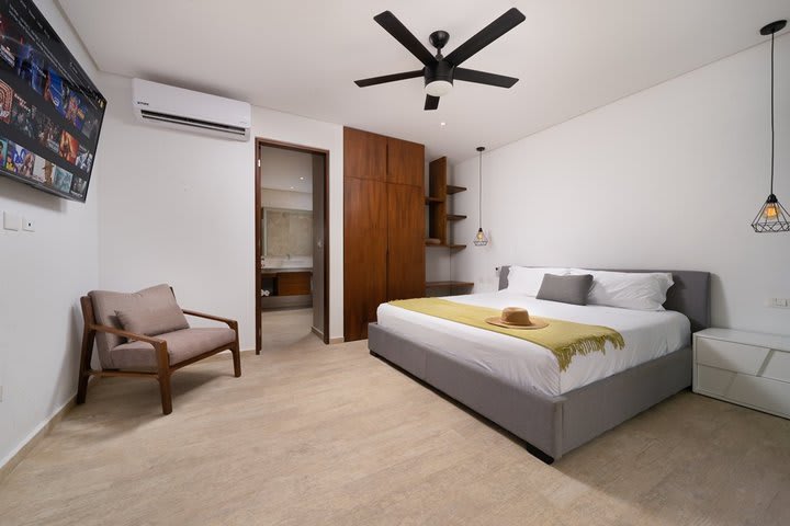 Dormitorio de un Apartamento de 2 dormitorios