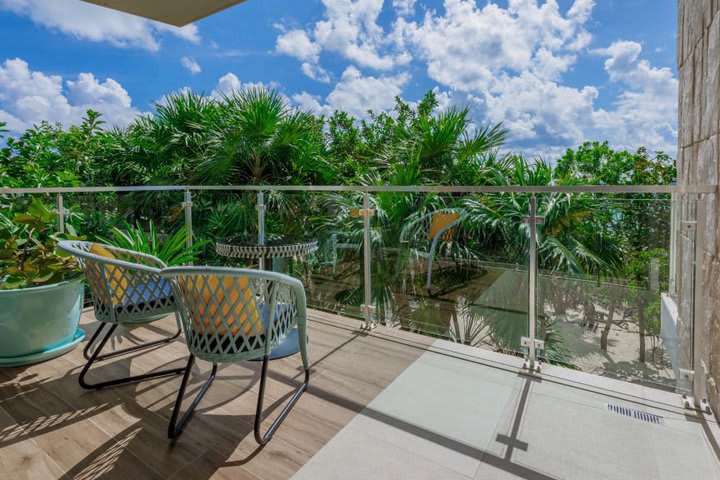 Balcony in a king suite