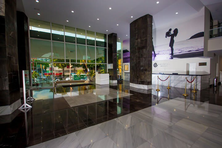 Lobby of the hotel