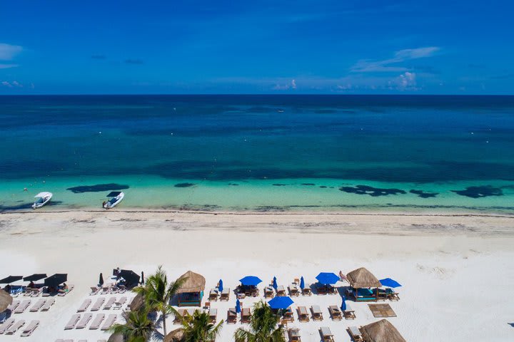 View of the beach