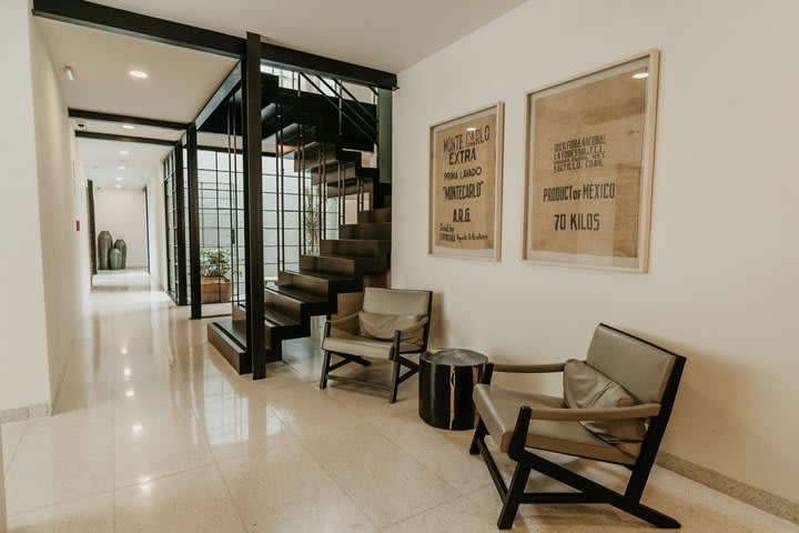 Indoor sitting area