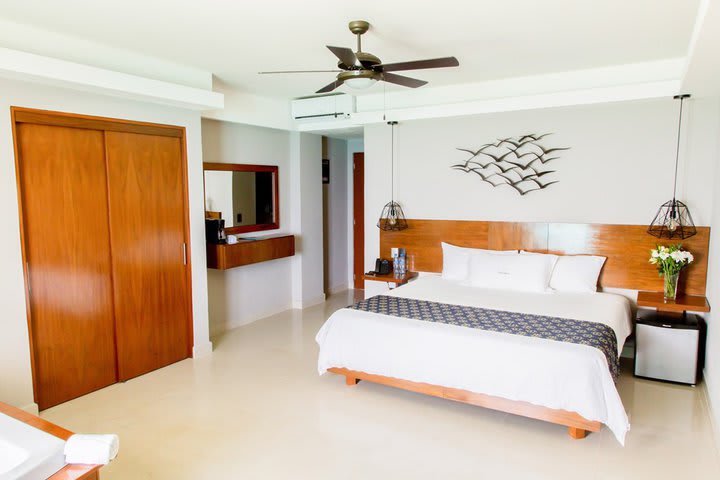 Ocean view king guest room