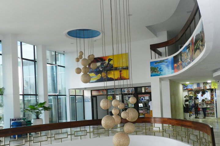 Shops in the lobby