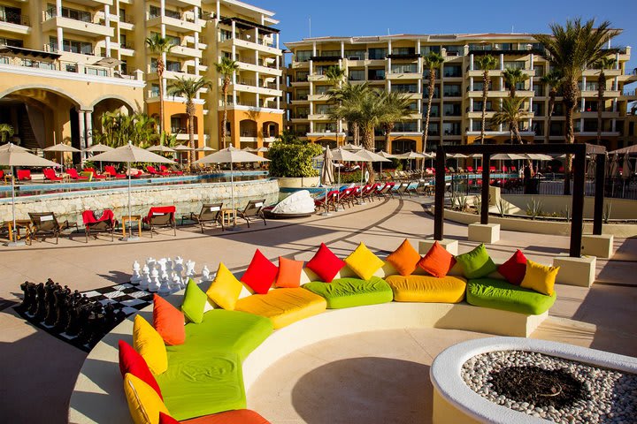 Sitting area on the terrace