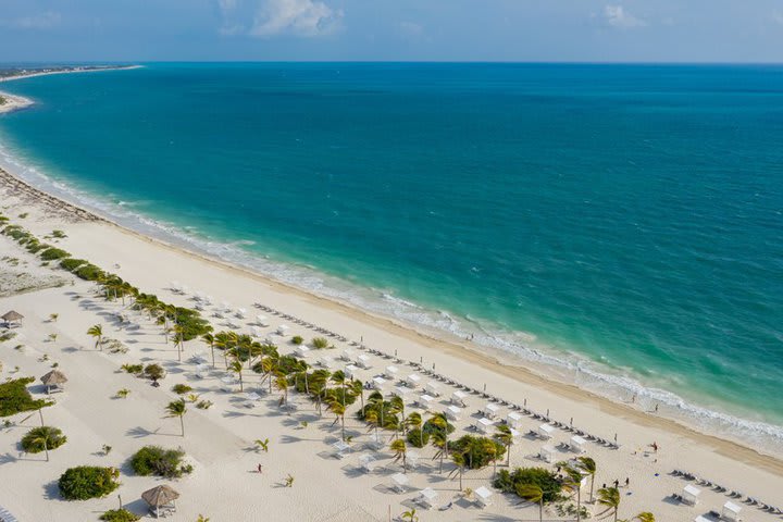 Hotel frente a la playa