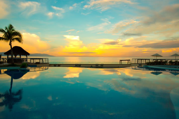 View of the pool