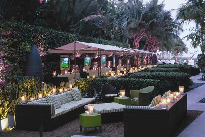 Outdoor areas at the Sagamore, The Art Hotel in Miami