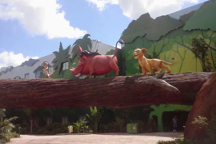 The Lion King area