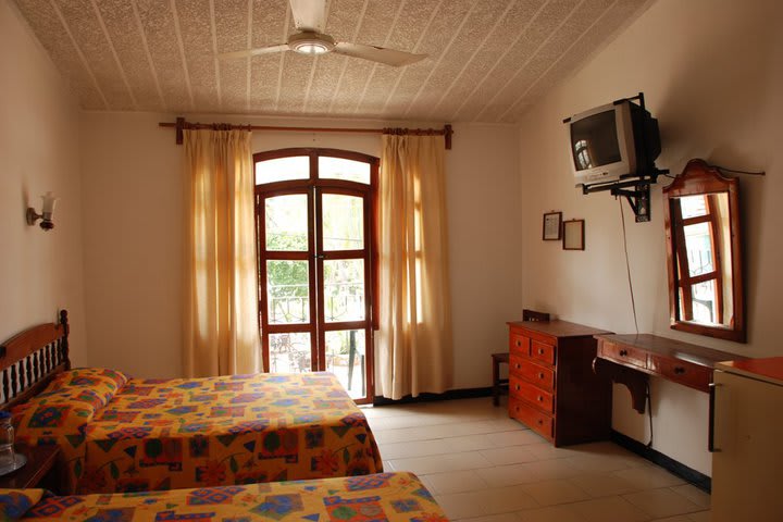 Habitación del Hotel Casablanca en Puerto Escondido, Oaxaca