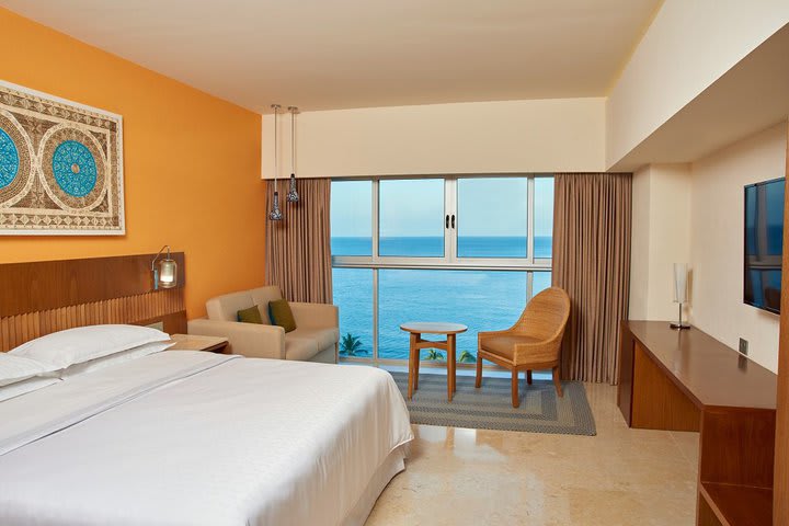 Club Level guest room with ocean view