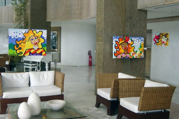 Lobby at the Dorisol Recife Grand Hotel