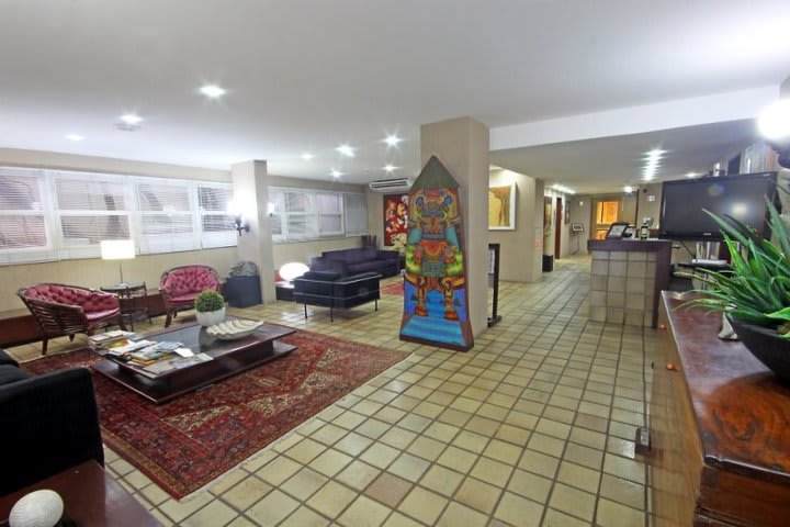 Lobby at the MarOlinda Cult Hotel