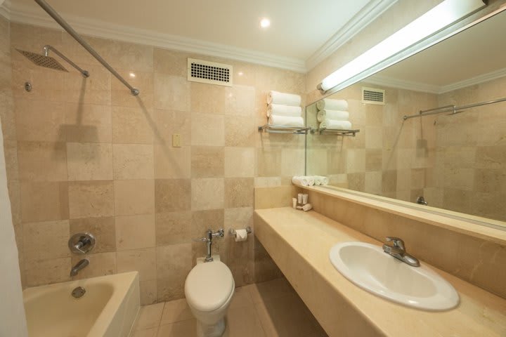 Baño privado de una habitación