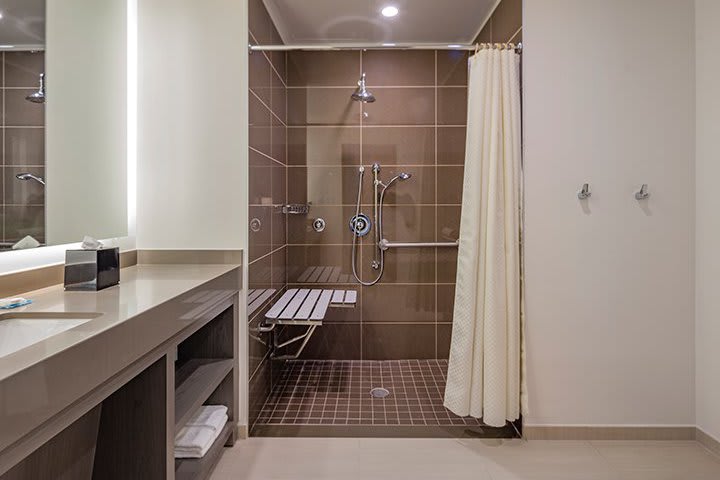 Baño de una habitación