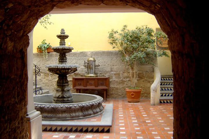 Interior courtyard