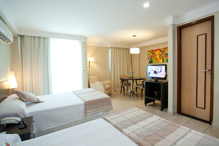 Beach Class Suites features double rooms