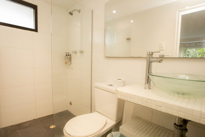 Baño privado de una habitación