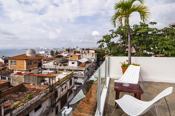 The hotel offers rooms with balcony