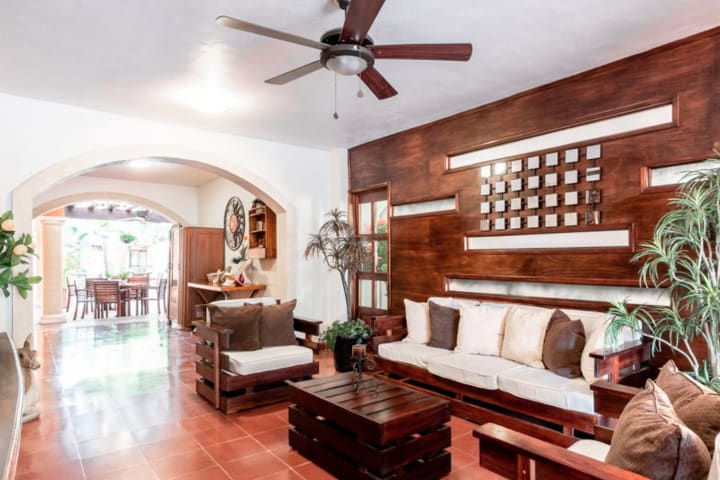 Indoor sitting area