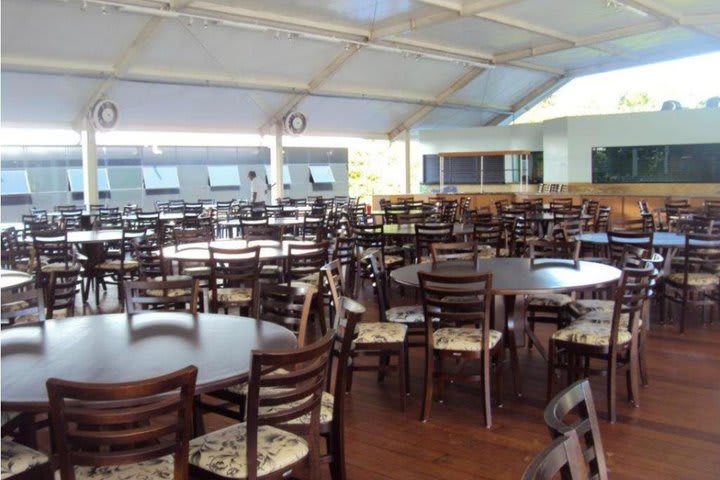 Araticum restaurant at the Amazon Jungle Palace hotel on the outskirts of Manaus
