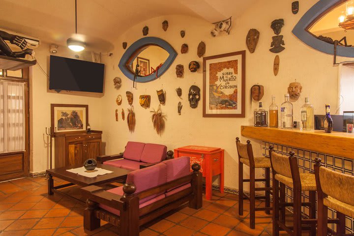 Decor of the bar