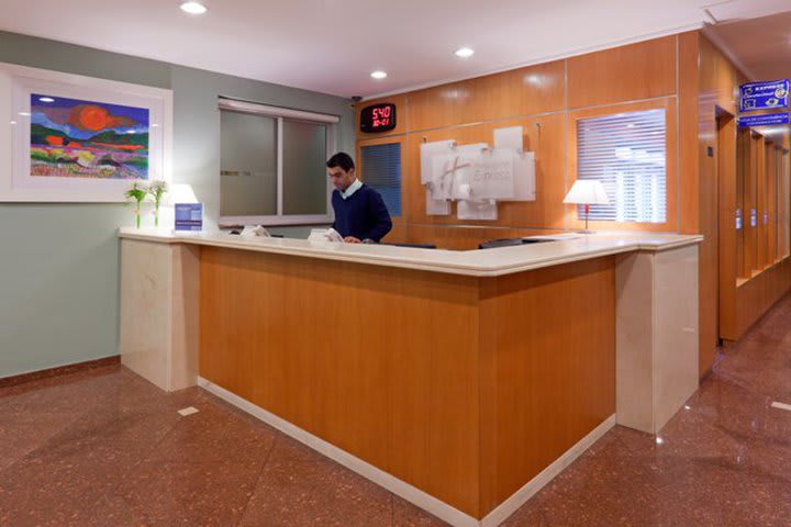 Lobby del Holiday Inn Express Sumaré Ave, hotel en São Paulo