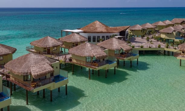 Palafitos Overwater Bungalows, Transfer, Catamaran, Cenote & More Inclusive