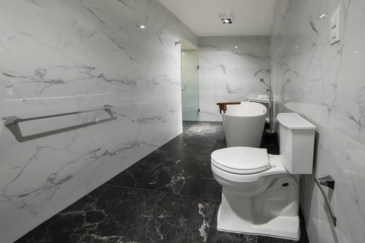 Bathroom in a junior suite