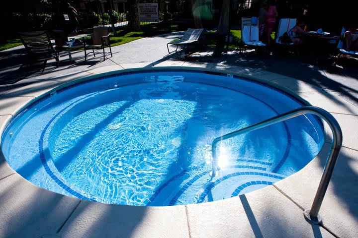 Jacuzzi exterior en Tuscany Suites & Casino, Las Vegas