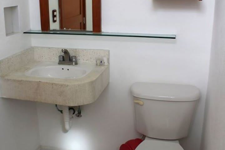 Baño privado de una habitación