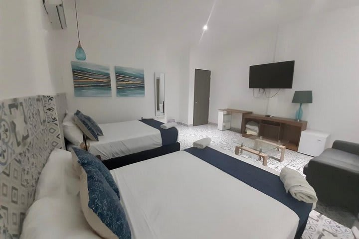 Habitación con dos camas