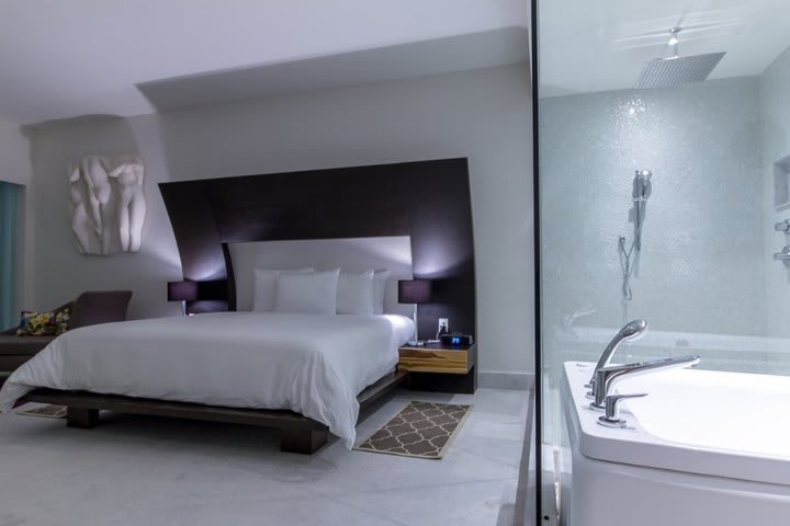 Algunas suites cuentan con jacuzzi