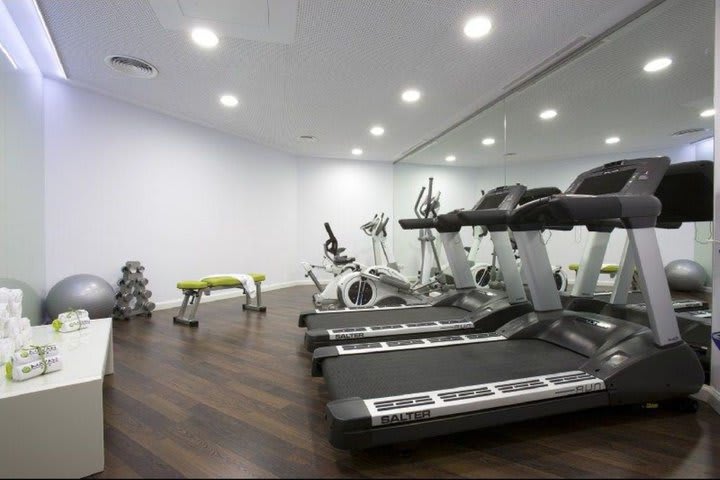 El Palace Hotel cuenta con un gimnasio