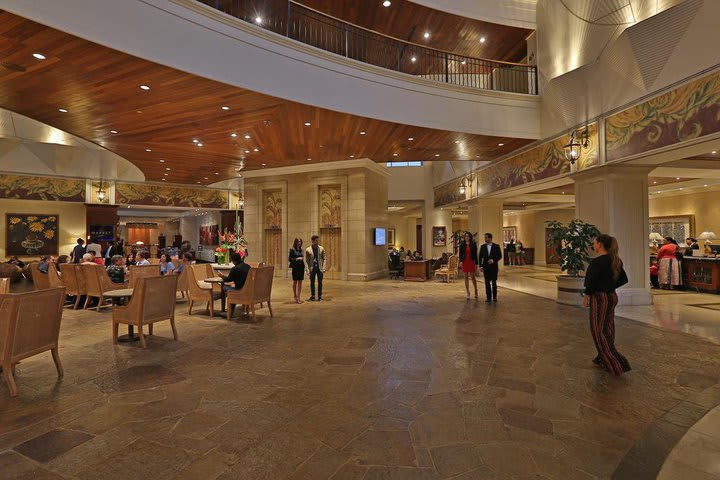 Lobby area and front desk