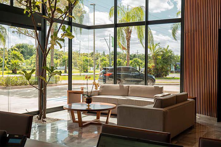 Vista del lobby