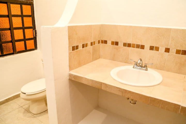 Interior de un baño