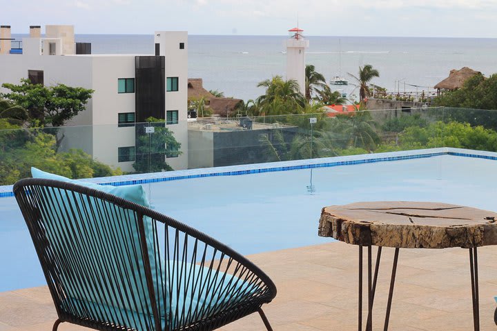 Sitting area on the terrace