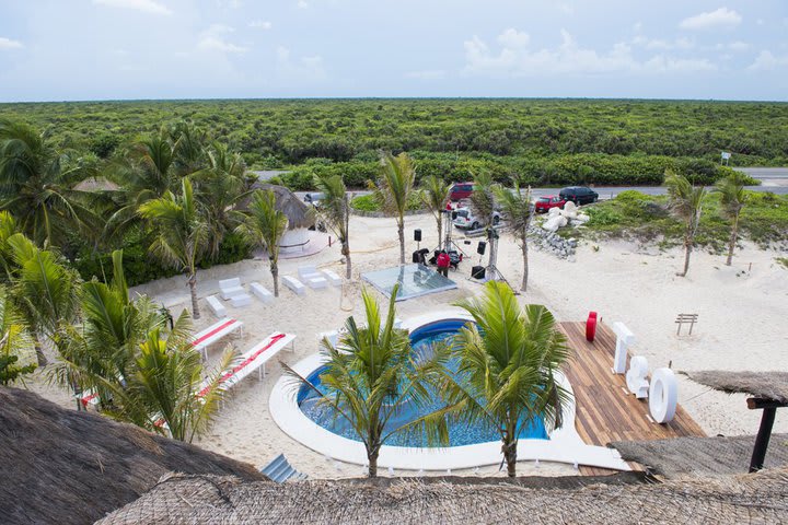 El hotel Ventanas al Mar Cozumel cuenta con una alberca